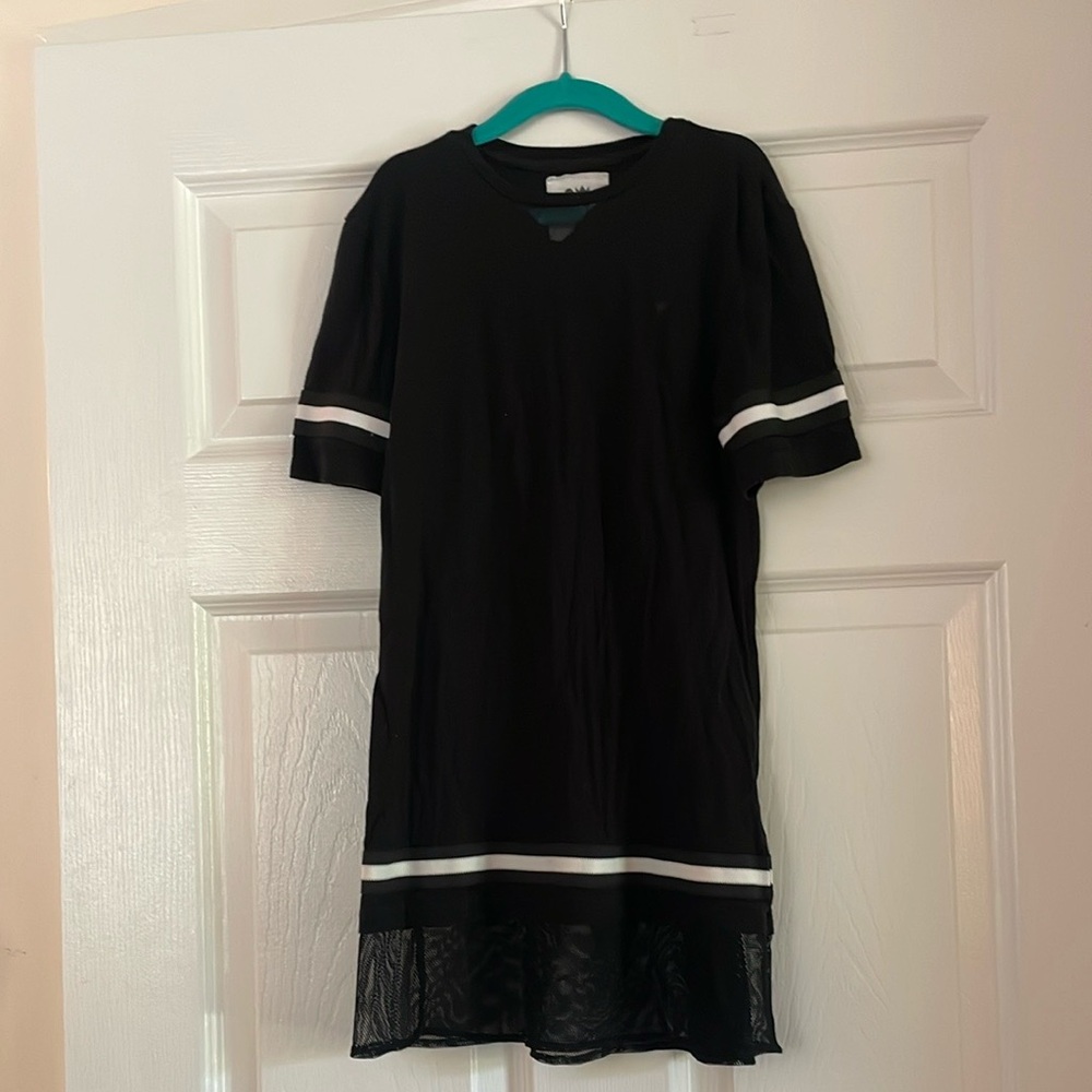 3/10 - Omani Mini Black and White Dress- 4T
